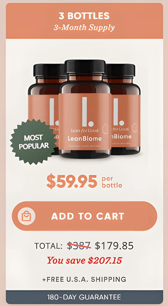 leanbiome-3-bottle